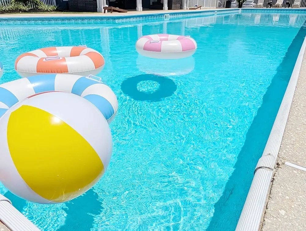 Olympic Size Saltwater Pool