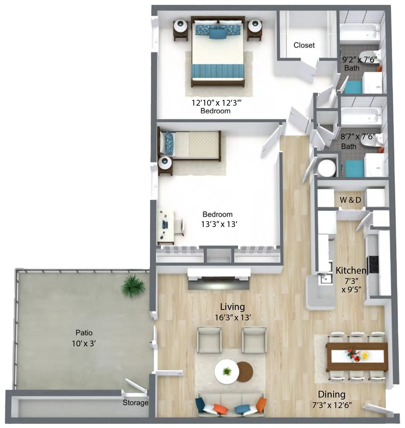Bimini Floor Plan